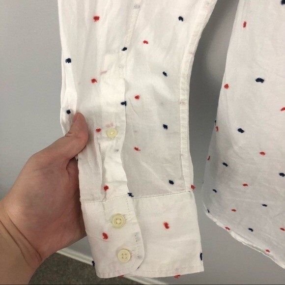 GAP Katya Fitted Boyfriend Shirt NWT Size Small - Picture 7 of 12